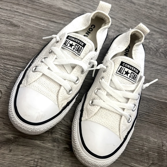 Converse - Linen White Sneaker - Picture 1 of 9